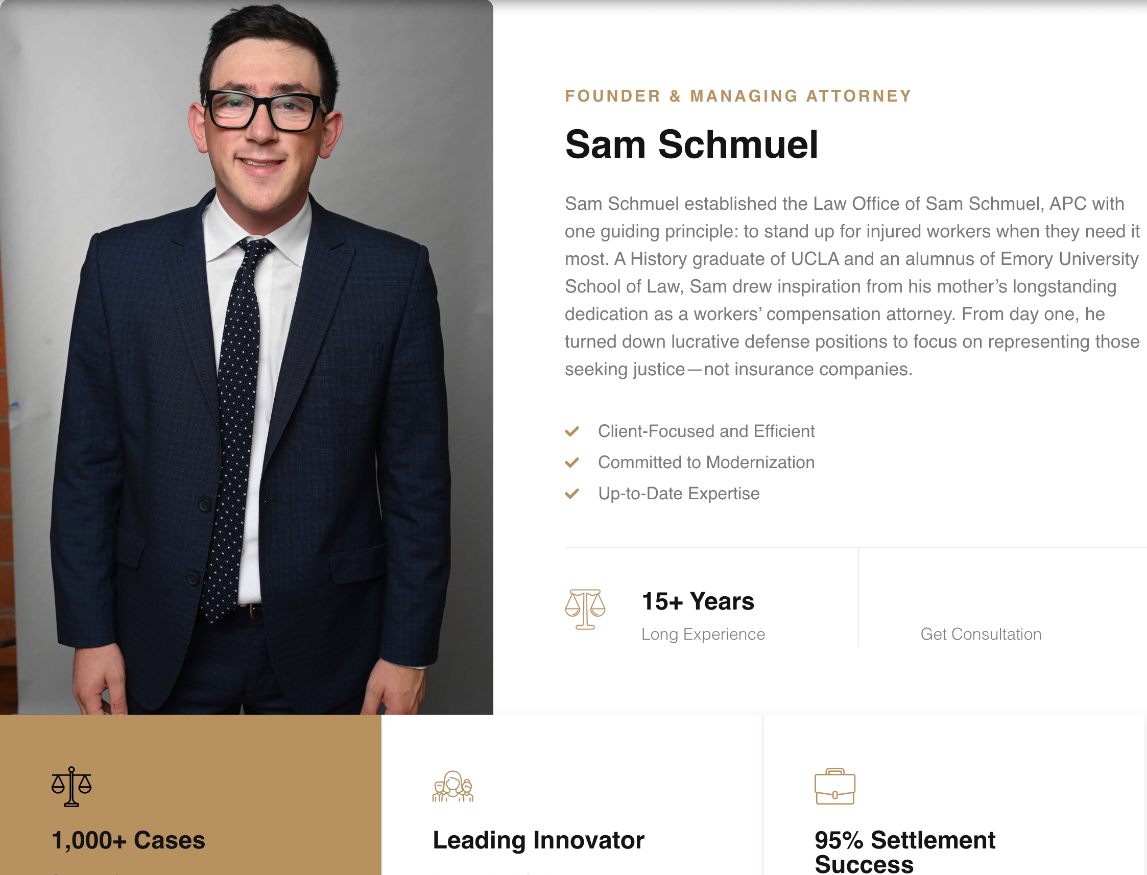 Abogado Sam Schmuel